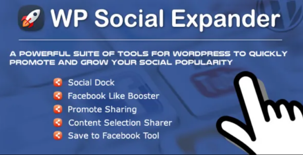 WP Social Expander v1.1 WordPress Plugin