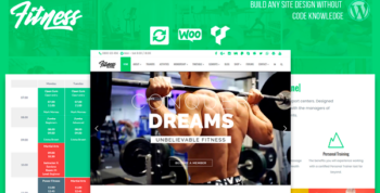 Fitness WordPress Theme