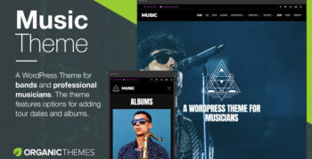 Music WordPress Theme [Organic Themes]
