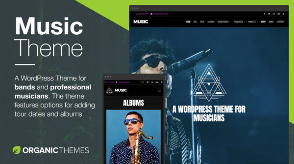 Music WordPress Theme [Organic Themes]