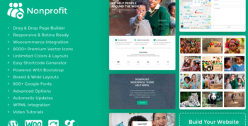 Nonprofit Charity WordPress Theme