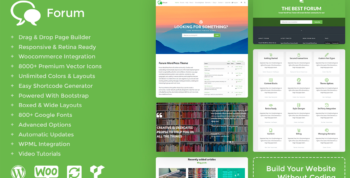 Forum bbPress and BuddyPress Forum WordPress Theme