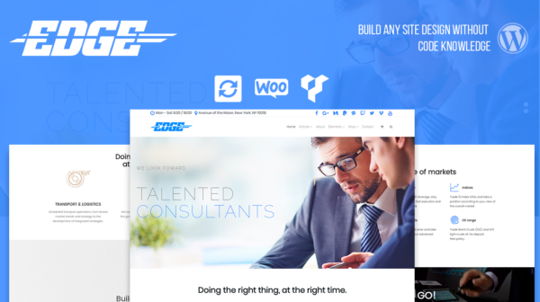 Edge Theme Portfolio and Business WordPress Theme