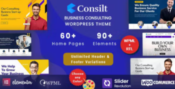 Consilt – Business Consulting WordPress