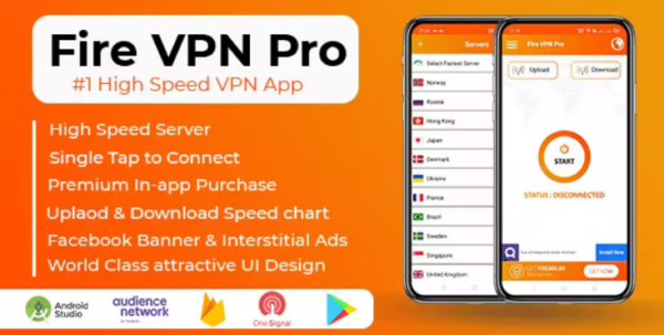 Fire VPN Pro – #1 High Speed VPN