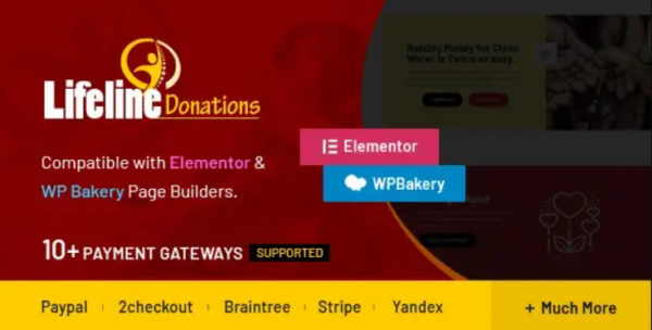 Lifeline Donations 1.0.7 Multidimensional WordPress Donations Plugin