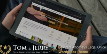 Tom & Jerry – A WordPress Law and Business Theme