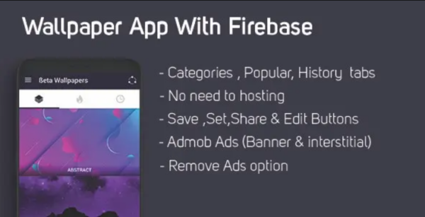 Beta Wallpapers – Wallpaper App With Firebase