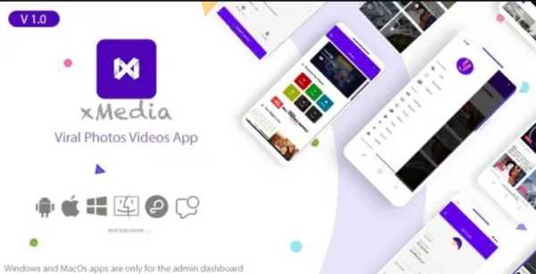 XMEDIA – Viral Photos Videos App