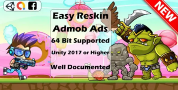 Super Jungle Adventure – Full Unity Game ADMOB ADS