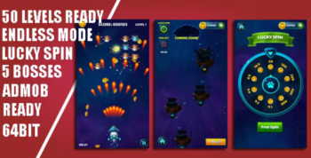 Space Mouse Invader Unity Complete Project(50 Levels)