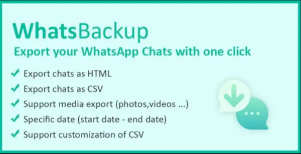 What’s Backup – Backup WhatsApp Chats