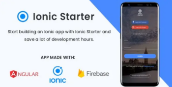 IonicStarter – Ionic App integrated with Firebase