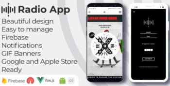 Public radio – Android iOS Admin