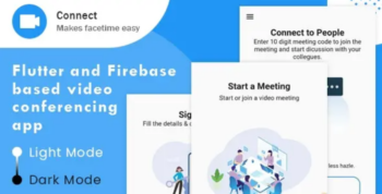 Connect – A Flutter based Video conferencing App
