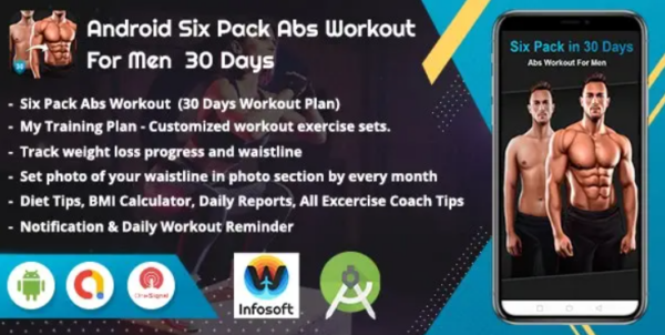 Android Men Workout at Home – Men Fitness App (lose Weight, arm workout, chest workout, abs workout) v3
