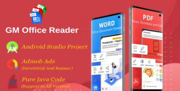 GM Office Reader – Document editor, PDF, Docx, Excel, Docs, All Document reader