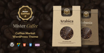 Mister Coffee – Coffee Market Online Store WordPress Theme 1.5.5