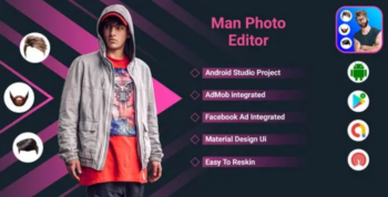 Men Photo Editor – Men Hairstyle Photo Editor