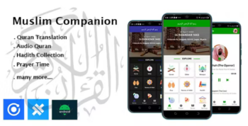Muslim Companion – Ionic 6 Quran, Hadith, Prayer Time, Android and iOS Application