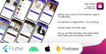 My Store – Flutter Firebase E-Commerce App, Grocery, Medicine, Fashion