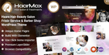 HaarMax – Barber And Salon WordPress Theme