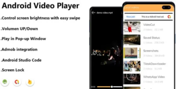 MX Player Clone – Android Video Player With AdMob – All Format HD Video Player