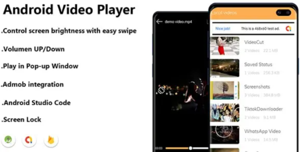 MX Player Clone – Android Video Player With AdMob – All Format HD Video Player