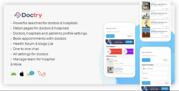 React Native Mobile APP For Doctry Laravel Version 1.1