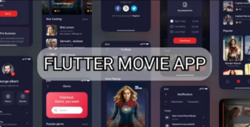Flutter Complete Movie App – android and ios
