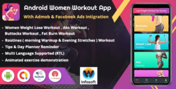 Android Women Workout at Home – Women Fitness app