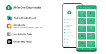 All In One Downloader – Status Saver & Video Downloader (ADMOB, ONESIGNAL, FIREBASE, FAN, INAPP) 3.0