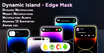 Edge Mask – Dynamic ILand Notification – iOS 16 – Dynamic Spot