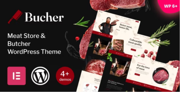 Bucher - Meat Store & Butcher WordPress Theme 1.05