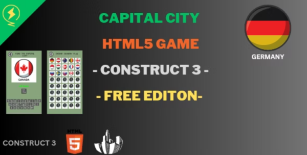 CAPITAL CITY - HTML5 GAME - CONSTRUCT 3 FREE EDITION