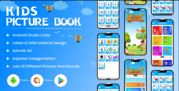 Kids Picture Book | Android | Admob Ads