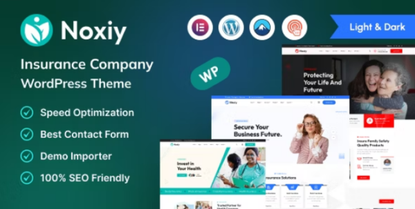 Noxiy - Insurance Company WordPress Theme
