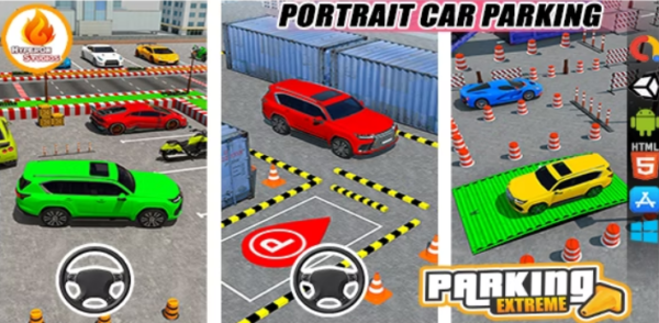 Prado Car Parking Unity 3D Game