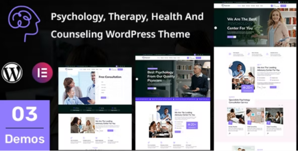 Psyocare - Psychology, Therapy, Health And Counseling WordPress Theme 1.0.2