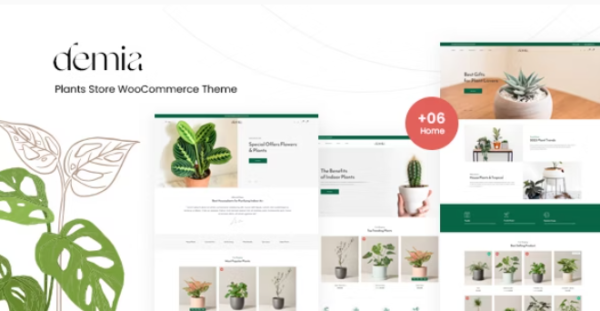 Demia – Plants Store WooCommerce Theme 19 June 2023