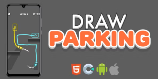 Draw Parking - HTML5 Game (Construct 3)