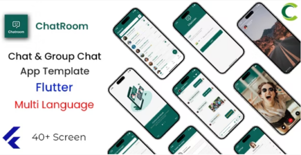 WhatsApp Clone App Template in Flutter | Chat & Group Chat App Template in Flutter | Multi Language