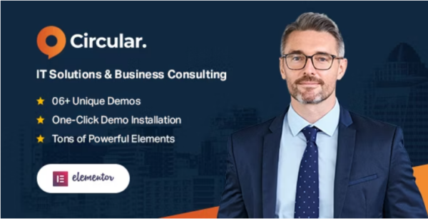 Circular - IT Solutions & Business Consulting Elementor WordPress Theme