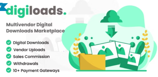 Digiloads - Multivendor Digital Downloads Marketplace 1.3