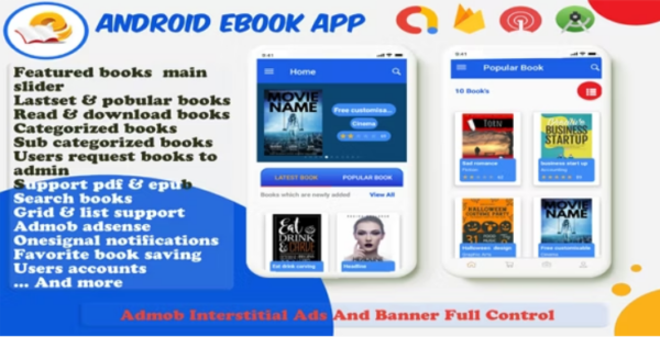 EBook App ( categories and subcategories) 12 May 2020