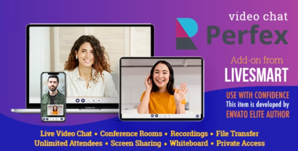 Perfex CRM Video Chat Add-on from LiveSmart 1.0.4