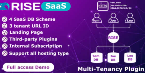 RISE CRM SaaS Plugin - Transform Your RISE CRM into a Powerful Multi-Tenancy Solution 0.2.3