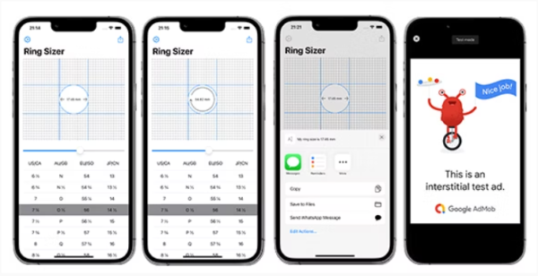 Ring Sizer App - SwiftUI Full iOS Application