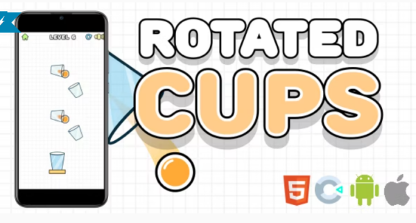 Rotated Cups - HTML5 Game - Construct 3