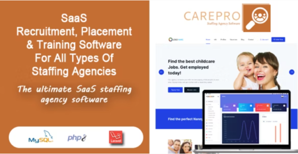 SaaS Staffing Agency Software - CarePro